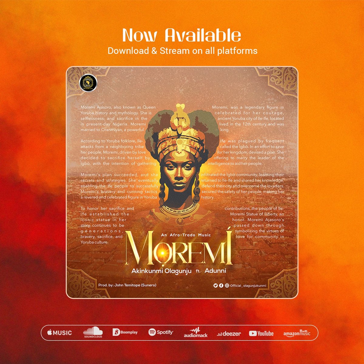 MOREMI – Single Cover Art & Streaming Design